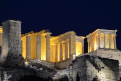 "Parthenon at Night", Athens, Greece