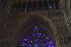 "Rose Window", Inside Cathédrale Notre-Dame de Rheims, Rheims, France
