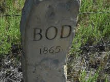 "Butterfield Overland Despatch Stagecoach Stop Marker", Six-Mile Creek Site - Kansas High Plains, 27 miles East of Ft. Wallace, KS