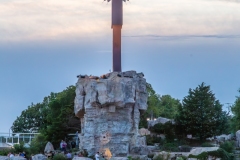 "Keeper of the Plains" Statue at Night (5), Wichita, KS