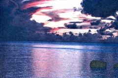 "Fisherman at Sunset", The Philippines Sea, Guam